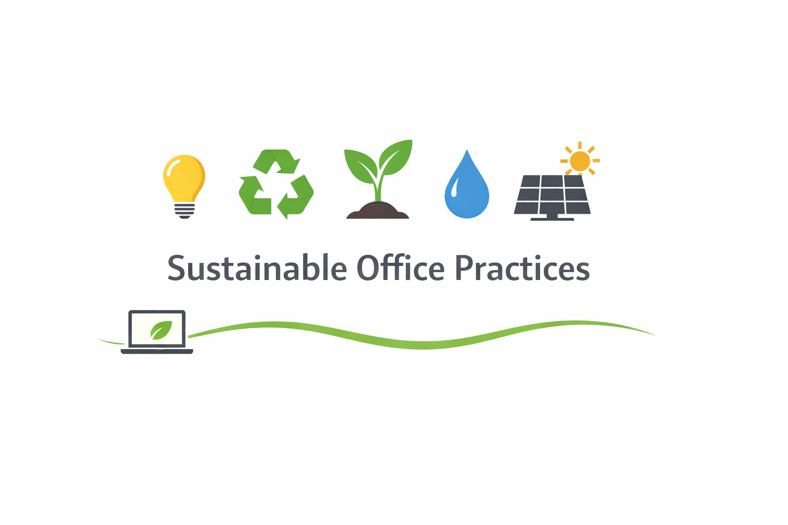 Discover All sustainable business practices to create a greener, eco-friendly office. From LED lighting to zero-waste break rooms, reduce costs, lower emissions, and boost employee well-being.