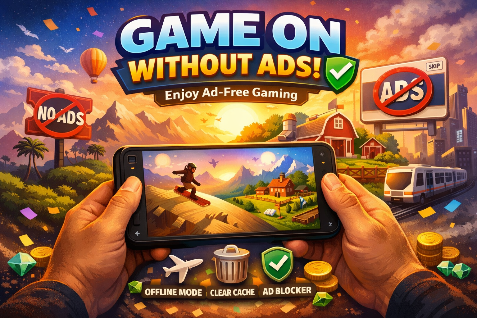 Game On Without Ads: How to Remove Ads in Games for Free & Discover Ad-Free Games